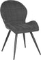 LABEL51 Sil Eetkamerstoel - Grijs - Weave