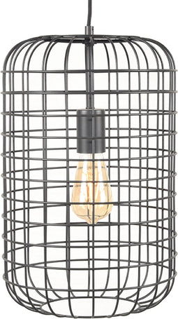 LABEL51 Solido Hanglamp - Zwart - Metaal - 1-Lichts