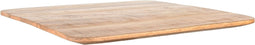 LABEL51 Tafelblad Sloppy Edge Eetkamertafel - Naturel - Mangohout - 70 cm Sloppy