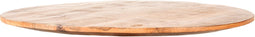 LABEL51 Tafelblad Sloppy Edge Eetkamertafel - Naturel - Mangohout - Rond - 70 cm