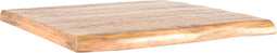 LABEL51 Tafelblad Tree Edge Eetkamertafel - Naturel - Mangohout - 70 cm Tree