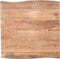 LABEL51 Tafelblad Tree Edge Eetkamertafel - Naturel - Mangohout - 70 cm Tree