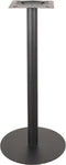 LABEL51 Tafelpoot Enkel Bartafel - Zwart - Metaal - Rond - 108 cm
