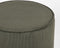 LABEL51 Tibo Poef - Groen - Ribcord - -