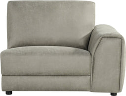 LABEL51 Tivoli Bank - Bruin - Micro Suede - 1,5-Zits Arm Rechts Voorstaand