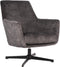 LABEL51 Toby Fauteuil - Grijs - Velours - -