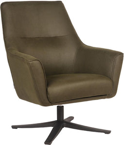 LABEL51 Tod Fauteuil - Groen - Microfiber - -