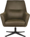 LABEL51 Tod Fauteuil - Groen - Microfiber - -