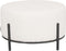 LABEL51 Troy Poef - Wit - Boucle - XL - -