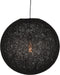 LABEL51 Twist Hanglamp - Zwart - Vlas - XL