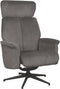 LABEL51 Verdal Fauteuil - Grijs - Cosmo - Excl. Hocker - -