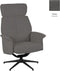LABEL51 Verdal Fauteuil - Grijs - Cosmo - Excl. Hocker - -