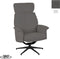 LABEL51 Verdal Fauteuil - Grijs - Cosmo - Excl. Hocker - -