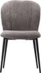 LABEL51 Vino Eetkamerstoel - Grijs - Elite - Stoel - Normale eetkamerstoel