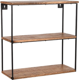 LABEL51 Vintage Wandplank - Naturel - Mangohout - M