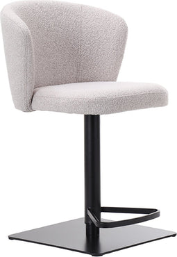 LABEL51 Wave Barkruk - Naturel - Boucle - Gaslift - Kruk -