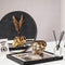 LABEL6 - Housevitamin - Doodshoofd Beeld - Goud - Skull Gold - 15,5x12,5x11,5cm - Plantenbak - Bloembak Doodskop - Skelet Cadeau - Gift