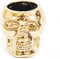 LABEL6 - Housevitamin - Doodshoofd Beeld - Goud - Skull Gold - 15,5x12,5x11,5cm - Plantenbak - Bloembak Doodskop - Skelet Cadeau - Gift