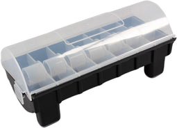 Labeldispenser - PS - excl. 7 rollen ma/zo - zwart/Transparant - 1 stuks