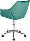 LABELLE - Bureaustoel - Groen - Fluweel