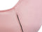 LABELLE - Bureaustoel - Roze - Fluweel