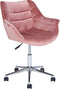 LABELLE - Bureaustoel - Roze - Fluweel