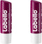 Labello - BlackBerry Shine - 24H Verzorging - Lippenbalsem - Lipstick - Natuurlijke Olien - 2 Stuks