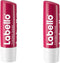 Labello - Cherry Shine - 24H Verzorging - Lippenbalsem - Lippen - Natuurlijke Olien - 2 Stuks