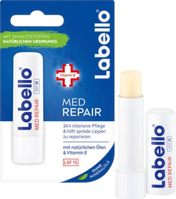 Labello - Med Repair - 24H Verzorging - SPF - 15 - Lippenbalsem - Lippen - Natuurlijke Olien