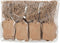 Labels - 25 x 40 mm - Bruin - 100 stuks