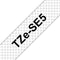 Labeltape beveiliging Brother TZe, TZ TZe-SE5 Tapekleur: Wit Tekstkleur:Zwart 24 mm 8 m