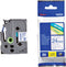 Labeltape Brother P-touch TZE-253 24mm blauw op wit | 1 stuk
