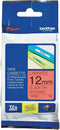 Labeltape Brother P-touch TZE-431 12mm zwart op rood | 1 stuk