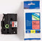 Labeltape Brother P-touch TZE-461 36mm zwart op rood