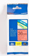 Labeltape Brother P-touch TZE-461 36mm zwart op rood