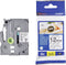 Labeltape Brother TZe, TZ TZe-131S Tapekleur: Transparant Tekstkleur:Zwart 12 mm 4 m