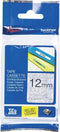 Labeltape met patroon Brother TZe, TZ TZe-MPSL31 Tapekleur: Wit (met zilveren motief) Tekstkleur:Zwart 12 mm 4 m