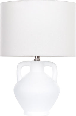 LABRADA - Tafellamp - Wit - Keramiek