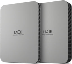 LaCie Mobile Drive (2022) - Externe Harde Schijf - 5 TB - Zilver