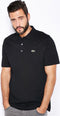 Lacoste Basic Sportpolo - Maat S - Mannen - zwart