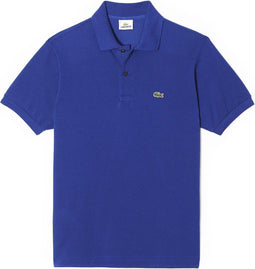Lacoste Classic Piqué Sportpolo casual - Maat S - Mannen - blauw