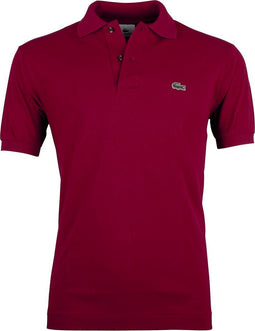 Lacoste L.12.12 Heren Poloshirt - Bordeaux - Maat S