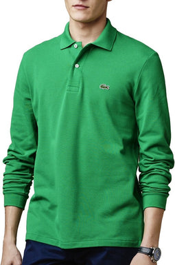 Lacoste - Long-sleeve Pique Polo - Groene Polo´s - 3 - Groen