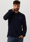 Lacoste Poloshirt - Maat S - Mannen - blauw