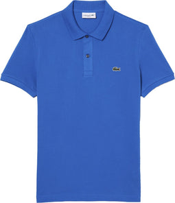 Lacoste - Poloshirt Pique Blauw - Slim-fit - Heren Poloshirt Maat L