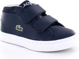 Lacoste Straightset Chukka Unisex Kindersneakers - Blauw - Maat 19