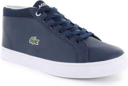 Lacoste Straightset Chukka Unisex Kindersneakers - Blauw - Maat 37.5