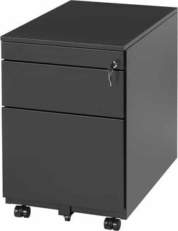 Ladeblok 2 laden met pennenlade bladkleur Ahorn framekleur Antraciet (Ral 7016)