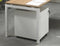 Ladeblok 2 laden met pennenlade bladkleur Beuken framekleur Wit (RAL9010)