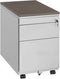 Ladeblok 2 laden met pennenlade bladkleur Robson Eiken framekleur Aluminium (RAL9006)